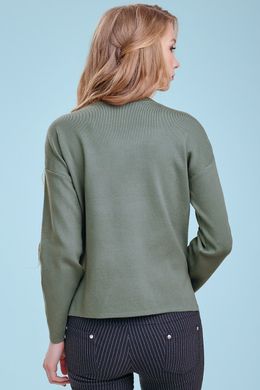 Оливковый пуловер 3323 Seventeen