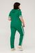 Трикотажний зелений спортивний костюм Ангеліна, 50