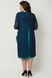 Женское платье с накидкой Джейн морская волна, 50