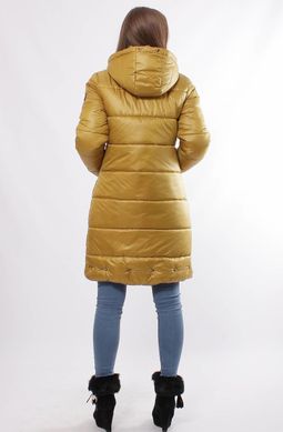 Зимова куртка К-33 гірчиця Murenna Furs