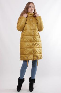 Зимова куртка К-33 гірчиця Murenna Furs