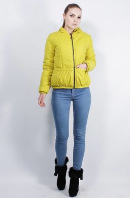 Жіноча куртка К-40 лайм Murenna Furs