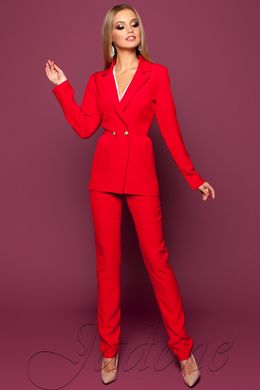 Красный брючный костюм Сонет Jadone Fashion