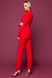 Красный брючный костюм Сонет, 42