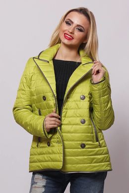 Стильная женская куртка К2 лайм Murenna Furs