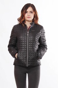 Женская черная куртка 1-К Murenna Furs