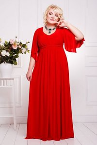 Вечернее красное платье Алеся Lenida