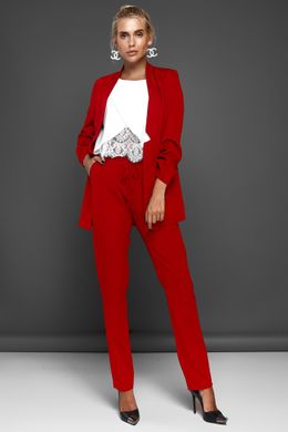 Червоний брючний костюм Фейт Jadone Fashion