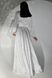 Шовкова біла вечірня довга сукня Шик, 42-44