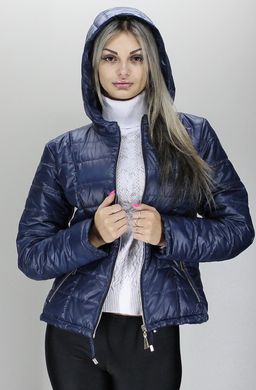 Женская темно-синяя куртка КР-3 Murenna Furs
